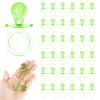 36 Pieces Acrylic Pacifiers for Baby Shower Games, 2.5'' Baby Shower Pacifiers, Bulk Pacifier for Hunt Games, Gender Reveal Table Scatter, Party Favors Decoration(Green) view 1