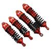 4X Aluminum Front Rear Shocks Absorber LOS23301 for 1/10 for Losi for Lasernut U4 for Tenacity DB TT Pro Upgraded Parts Accessories(Orange) view 4