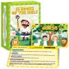 66 Books of The Bible Flash Cards Memory Verse Flashcards with Summary Figures Practical Application Christian Learning Tools for Sunday School, Homeschool, Bible Study, Teaching & Deep Understanding view 1