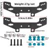 2PCS RC Car Carbon Front Rear Shock Tower for Tamiya TT-02 TT02R TT-02RR TT-02D Accessory view 2