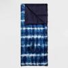 1 Pc of Printed Sleep Bag with Carrying Bag Blue Tie Dye view 1