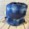 1 Pc of Printed Sleep Bag with Carrying Bag Blue Tie Dye view 2