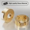 OGRC 4Pcs Brass Wheel Weights 83g Wheel Counterweight for for Axial AXP8 1/8 RC Trail Buggy Upgrade Parts view 2