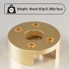 OGRC 4Pcs Brass Wheel Weights 83g Wheel Counterweight for for Axial AXP8 1/8 RC Trail Buggy Upgrade Parts view 3