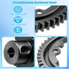 50T 1 Mod Hardened Steel Spur Gear with 20T Motor Pinion Gear Compatible with Traxxas 1/5 X-Maxx 1/7 XO-1 1/10 Maxx 1/10 E-REVO 2.0 VXL, Replace 6450 view 3