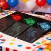 (2 PCS) Professional Poker Cards Set, Durable Waterproof Playing Cards for Texas Holdem, Matte Finish Black Magic Cards for Party Games and Family Fun. view 2