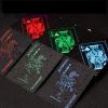(2 PCS) Professional Poker Cards Set, Durable Waterproof Playing Cards for Texas Holdem, Matte Finish Black Magic Cards for Party Games and Family Fun. view 3
