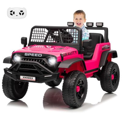 Garvee 12V Kids Ride On Truck Car with Parent Remote Control 3 Speeds