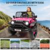 Garvee 12V Kids Ride On Truck Car with Parent Remote Control 3 Speeds view 3