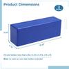 3-Pack Coin Slab Organizers, 20-Slot Coin Storage Boxes for 60 Slabs, Plastic Coin Case Holders Compatible with NGC, Pcgs, Pmg view 2