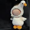 17cm Plush Doll Clothes, Kawaii Animal Costume, Stylish & Cute Outfit Accessories for Boys and Girls (No Doll Included) (White Duck) view 4