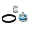 MYHWDRNU RC Car Parts Compatible with Tamiya for TT02 1/10 RC Car Upgrade Parts Accessories Low Noise Belt Drive 16T 32T Transmission Gear view 3