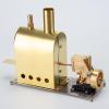 Actualia Mini Steam Engine Model, Pure Copper Steam Engines Retro Mechanical Metal Engine Toy for Adults, STEM Educational Collectible Desktop Gift for Engineers & Hobbyists view 4