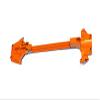 KEBEILEE CNC Upgrade 7075Aluminum Chassis Brace kit for Traxxas JATO 4 * 4 1/8 9024 9025 (Orange) view 3