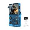 R36S Handheld Arcade Console - Built-in 20,000 Games & 64G, 3.5 Inch IPS Screen, Open Source System, Classic Emulator (Blue) view 1