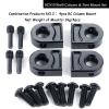 KEAcvise 4 Packs rc Body Post mounts with Clips for 1:10 axial scx10 pro rc Crawler car - Aluminum Alloy Shell Column & Post Mount Set view 4