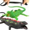 2 Pcs 9-inch Lizards Rubber Toys and 6Pcs 4.5-inch Assorted Rubber Frog Toy Sets view 2