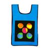 NOENNULL Stick Ball Vest Dodgeball Game Sticky Target Ball Vest Outdoor Game Props with 5 Balls for Kids Children (C) view 2