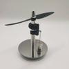 Kafoopolly Stirling Engine Model, Two-Blade Propeller Swashplate Low-Temperature  Mini Handcrafted Cup Lid Heat Engine view 4