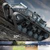 rcxperts Fully Proportional Remote Control Tank, 1/16 Scale 2.4Ghz Transport Military Vehicle RC Tank Offroad Crawler, 360Rotating Drifting Army Armored Truck G2067 Desert Yellow view 3