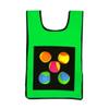 NOENNULL Stick Ball Vest Dodgeball Game Sticky Target Ball Vest Outdoor Game Props with 5 Balls for Kids Children (D) view 4