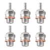 LLSGDFEH 2pcs 6pcs N3 N4#3#4 Hot for Spark Glow Plug Replace OS for Traxxas for Kyosho for HSP for HPI for Redcat 1/8 1/10 RC Nitro Engines Car Truck Buggy(6pcs N4) view 1