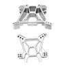 BEAXTURBO Racing Upgrade Parts CNC Aluminum 7075 Front&Rear Shock Tower for TRAXXAS JATO4*4 1/8#9033#9034 (Silver) view 2