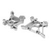 BEAXTURBO Racing Upgrade Parts CNC Aluminum 7075 Front&Rear Shock Tower for TRAXXAS JATO4*4 1/8#9033#9034 (Silver) view 3