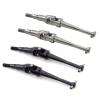 2 PCS Steel Metal Drive Shaft CVD Driveshaft For Hyper Go MJX H16BM H16 16207 14209 14210 H14BM 1/16 RC Car Parts Accessories(Black) view 2