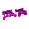 BEAXTURBO Racing Upgrade Parts CNC Aluminum 7075 Front&Rear Shock Tower for TRAXXAS JATO4*4 1/8#9033#9034 (Purple) view 4