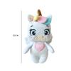 Baby Toy Kit Security Blanket, Soft Rattle, and Snuggly Plush Toy Safe, Stimulating, and Gentle Ideal for Newborns and Baby Shower Gift Blanket to Cuddle (Sweet White Unicorn) view 4