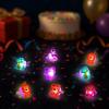 Threelf Animal Finger Lights Jungle Safari Party Favors,Animal Themed Jungle Safari Birthday Decorations Parties Supplies,Wild One Party Favors (Tiger Elephant Lion Zebra Monkey Crocodile) view 4