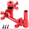 Aluminum Servo Steering Assembly Steering Bellcranks 8543 Upgrades Part for 1/7 Unlimited Desert Racer(UDR) RC Car(Red view 1