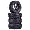 BOQEXSS RC Car Wheel Tyre Kit for HSP for Wltoys 144001 1:10 1:14 1:16 4Pcs 75mm for Buggy Tires Wheel 12mm Hex for Universal for Rally for Climbing Off-Road RC for Racing Car view 4