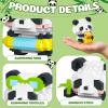 APENGBAOL Animals Building Block Sets,Micro Mini Animals Party Favors for Kids, Birthday Gift for Boy Girl,12 Pack Pandas view 4