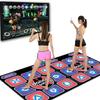 Wireless Double Dance Mat, Multi Function Electronic Yoga Fitness Pads, for TV PC, Non Slip Running Game Mat for Kids Adults, Gifts for Girls Boys, 2 Motion Controller view 1