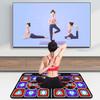 Wireless Double Dance Mat, Multi Function Electronic Yoga Fitness Pads, for TV PC, Non Slip Running Game Mat for Kids Adults, Gifts for Girls Boys, 2 Motion Controller view 3