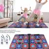 Wireless Double Dance Mat, Multi Function Electronic Yoga Fitness Pads, for TV PC, Non Slip Running Game Mat for Kids Adults, Gifts for Girls Boys, 2 Motion Controller view 4