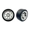 Rc Car Parts for WPL D12 D42 1/10 RC Car Spare Parts Modification Accessories Kids Toy Drift Tires Upgrade Wheel Hubs Rubber Soft Tires Adapter(4pcs Tires) view 3