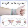 CONEHOY 120 Pcs Woven Wrap Friendship Bracelets Adjustable Thread Braided Bracelet Handmade Beach String Bracelets for Birthday Gifts Women Party Favors view 3