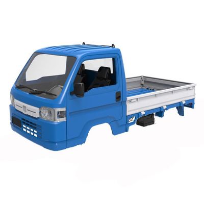 CXDMGDSF D12 WL01 LD1297 RC Car Body Shell Compatible with 1/12 1/16 Scale RC Cars ActyTruck Style Upgrade Parts Spare Accessories Compatible with Remote Control Vehicles(Blue)