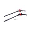 tctrbvv RC Drive Shaft for Axial for SCX10 1/10 Rc Crawler Upgrade Option Parts 4PCS Hard Steel Front and Rear Axle CVD Drive Shaft Dog Bone(Front) view 1