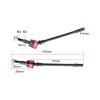 tctrbvv RC Drive Shaft for Axial for SCX10 1/10 Rc Crawler Upgrade Option Parts 4PCS Hard Steel Front and Rear Axle CVD Drive Shaft Dog Bone(Front) view 3