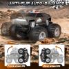 Amilacily Remote Control Car, All Terrain Remote Control Truck, RC Cars with 360 Degree Spins, Pickup-Style Toy Car with Light, Rechargeable RC Truck for Boys Girl Kids 4-7 8-12 6-8 view 2