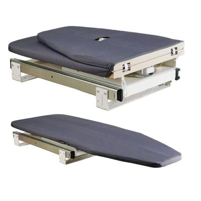 Retractable Pull-Out Ironing Board, Foldable Closet Ironing Station, Space-Saving Design with 180 Swivel, Easy Installation