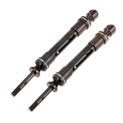 MIXVZARF RC Drive Shaft for Traxxas for Slash for Rustler for Stampede for VXL 1/10 RC Car 4X4 CVD Steel Front Rear Drive Shaft Assembly Heavy Duty(2Rear)