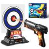 VATOS Smart Electronic Shooting Game Set with Auto-Scoring Target Base and Rechargeable Gun, Real-Time Voice Feedback, 4 Shooting Modes, Indoor Outdoor Toy for Teens Adults Family Party view 1