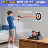 VATOS Smart Electronic Shooting Game Set with Auto-Scoring Target Base and Rechargeable Gun, Real-Time Voice Feedback, 4 Shooting Modes, Indoor Outdoor Toy for Teens Adults Family Party view 4