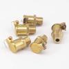 10pc 13mm OD M10 x 1mm Metric Male Brass Plated Zinc Alloy Oil Cup Oiler Spring Flip Cap for Hit Miss Engine electronic starter view 3