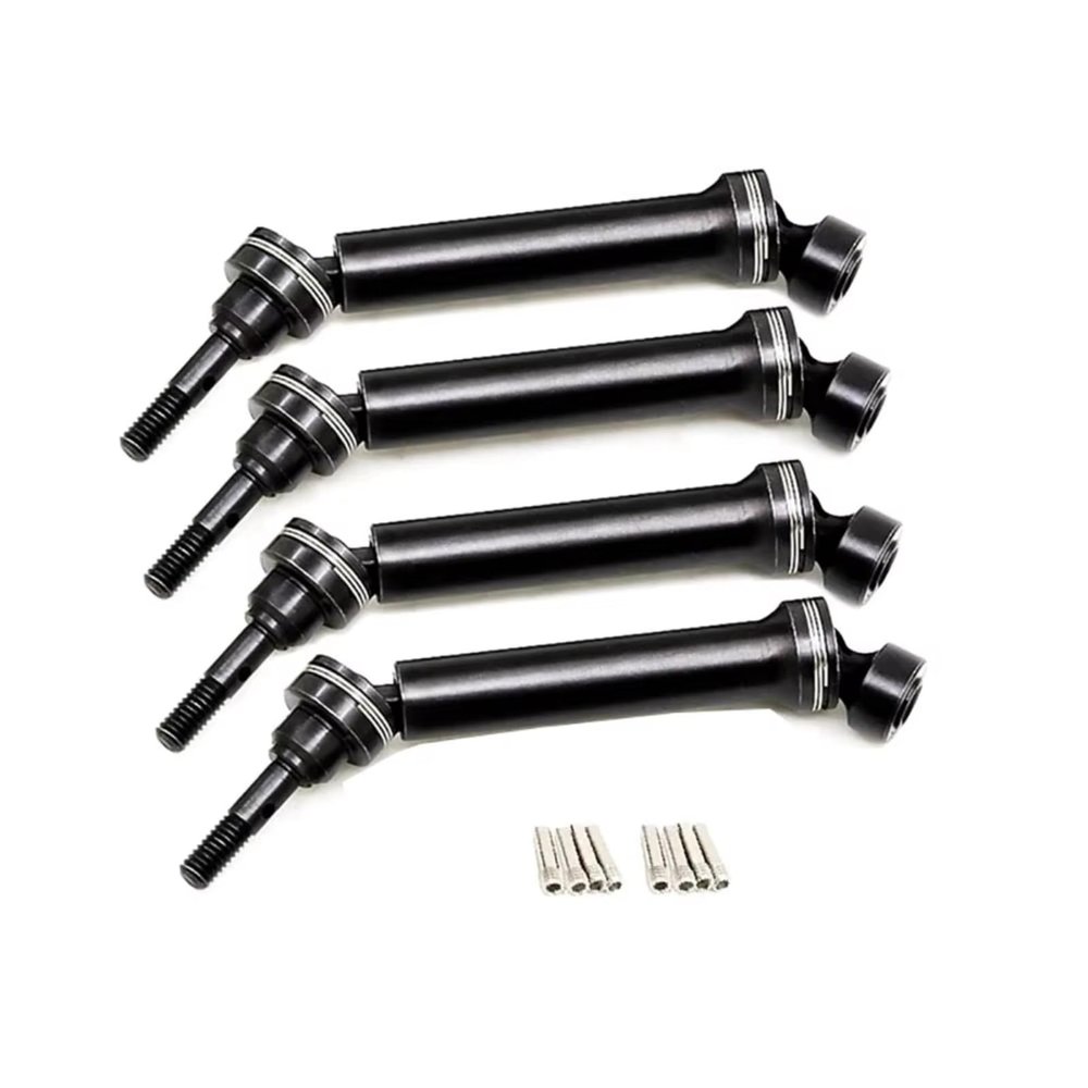 tctrbvv RC Drive Shaft for Traxxas for Mini for E-Revo Erevo for Summit for Slash 1/16 Rc Car 2/4pcs 4wd Hard Steel Front Rear Drive Shaft 7151(4PCS)